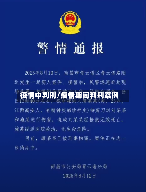 疫情中判刑/疫情期间判刑案例-第1张图片