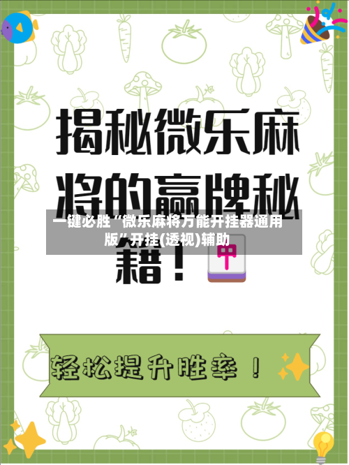 一键必胜“微乐麻将万能开挂器通用版”开挂(透视)辅助-第3张图片