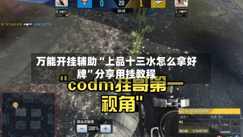 万能开挂辅助“上品十三水怎么拿好牌”分享用挂教程-第1张图片