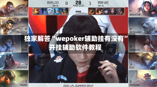 独家解答“wepoker辅助挂有没有”开挂辅助软件教程-第2张图片