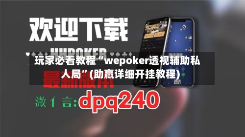 玩家必看教程“wepoker透视辅助私人局	”(助赢详细开挂教程)-第2张图片