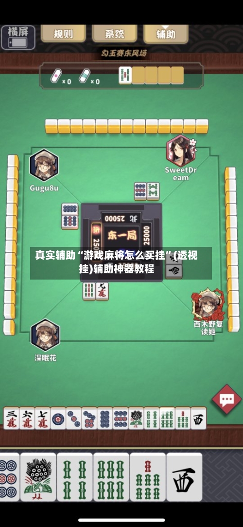 真实辅助“游戏麻将怎么买挂”(透视挂)辅助神器教程-第1张图片