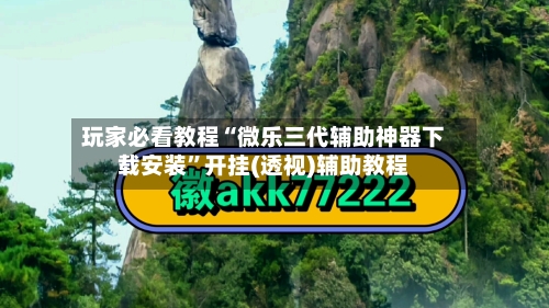 玩家必看教程“微乐三代辅助神器下载安装”开挂(透视)辅助教程-第3张图片