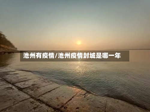 池州有疫情/池州疫情封城是哪一年-第1张图片