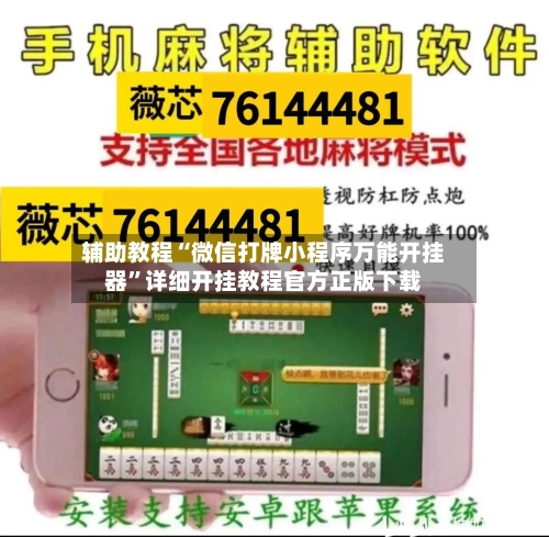 辅助教程“微信打牌小程序万能开挂器”详细开挂教程官方正版下载-第3张图片