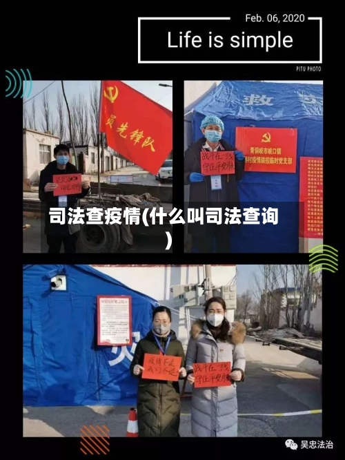 司法查疫情(什么叫司法查询)-第2张图片
