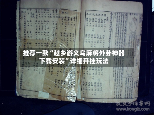 推荐一款“越乡游义乌麻将外卦神器下载安装”详细开挂玩法-第2张图片