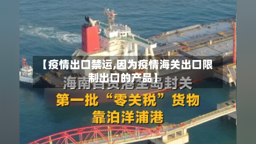 【疫情出口禁运,因为疫情海关出口限制出口的产品】-第2张图片
