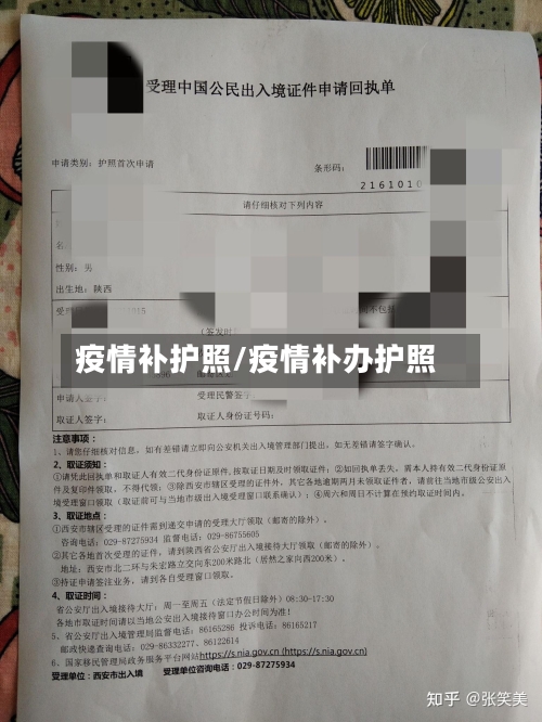 疫情补护照/疫情补办护照-第3张图片