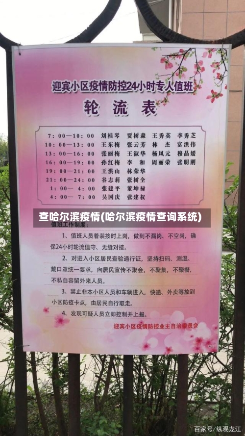 查哈尔滨疫情(哈尔滨疫情查询系统)-第2张图片