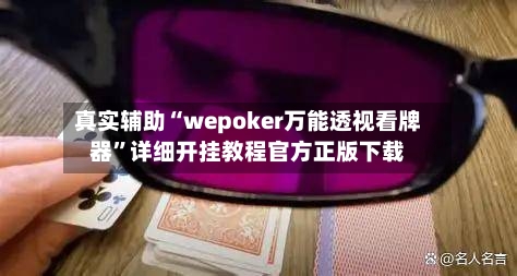 真实辅助“wepoker万能透视看牌器”详细开挂教程官方正版下载