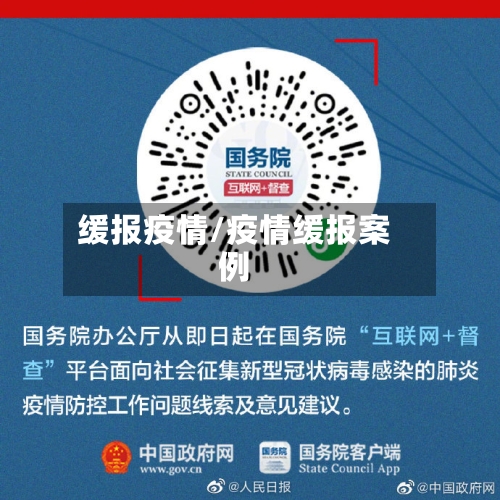 缓报疫情/疫情缓报案例