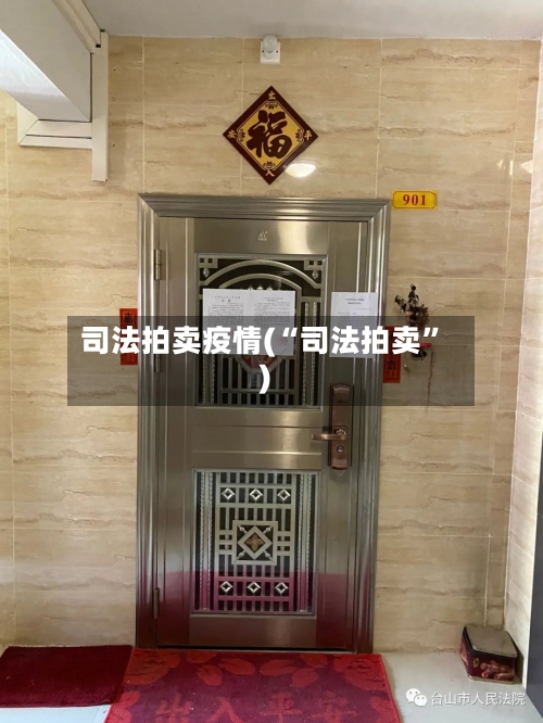 司法拍卖疫情(“司法拍卖	”)-第3张图片