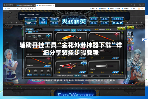 辅助开挂工具“金花外卦神器下载”详细分享装挂步骤教程-第1张图片