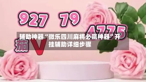 辅助神器“微乐四川麻将必赢神器”开挂辅助详细步骤