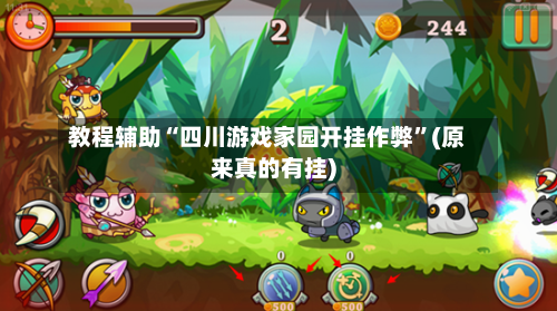 教程辅助“四川游戏家园开挂作弊”(原来真的有挂)-第1张图片