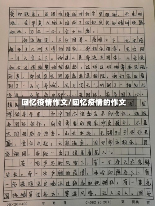 回忆疫情作文/回忆疫情的作文-第2张图片