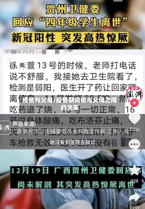 疫情与父母/疫情期间你与父母之间的关系