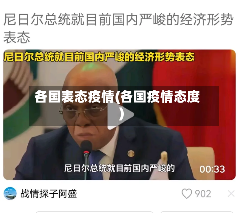 各国表态疫情(各国疫情态度)-第1张图片