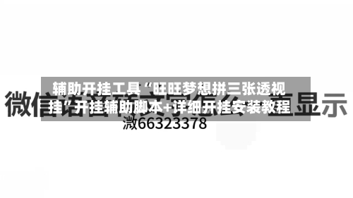 辅助开挂工具“旺旺梦想拼三张透视挂	”开挂辅助脚本+详细开挂安装教程-第1张图片