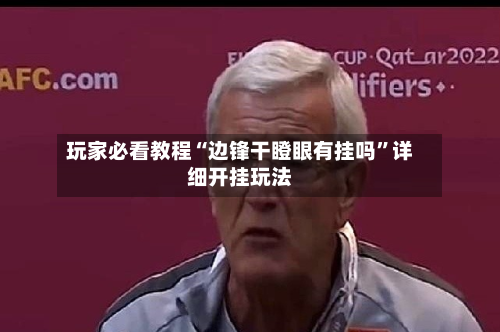 玩家必看教程“边锋干瞪眼有挂吗”详细开挂玩法-第1张图片