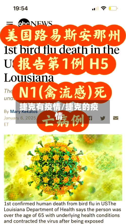 捷克有疫情/捷克的疫情