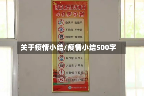 关于疫情小结/疫情小结500字-第3张图片