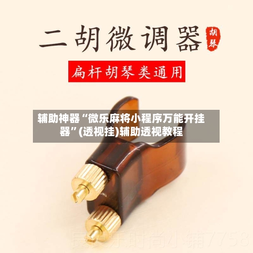 辅助神器“微乐麻将小程序万能开挂器”(透视挂)辅助透视教程