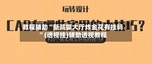 教程辅助“新鸿狐大厅炸金花有挂吗	”(透视挂)辅助透视教程-第3张图片