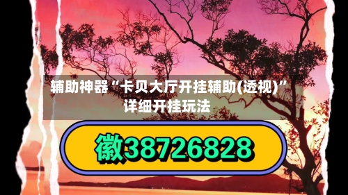 辅助神器“卡贝大厅开挂辅助(透视)”详细开挂玩法