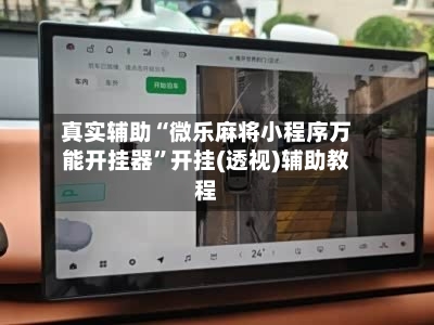 真实辅助“微乐麻将小程序万能开挂器”开挂(透视)辅助教程-第2张图片