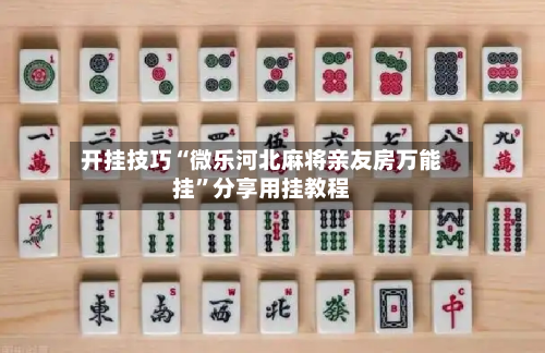 开挂技巧“微乐河北麻将亲友房万能挂	”分享用挂教程-第1张图片