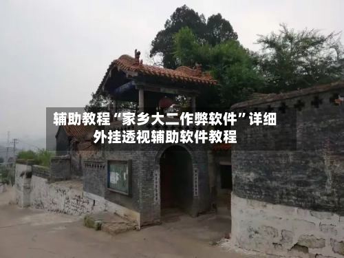 辅助教程“家乡大二作弊软件”详细外挂透视辅助软件教程-第2张图片