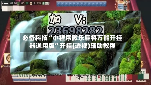 必备科技“小程序微乐麻将万能开挂器通用版”开挂(透视)辅助教程-第2张图片