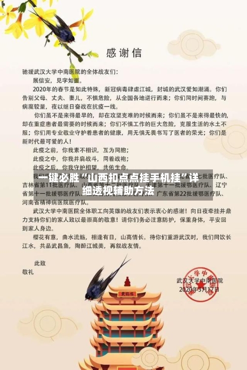 一键必胜“山西扣点点挂手机挂	”详细透视辅助方法-第2张图片