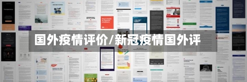 国外疫情评价/新冠疫情国外评-第1张图片