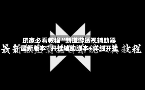 玩家必看教程“新道游透视辅助器最新版本	”开挂辅助脚本+详细开挂-第2张图片