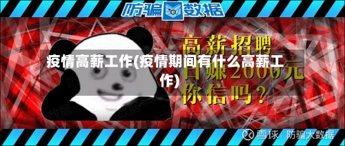 疫情高薪工作(疫情期间有什么高薪工作)-第3张图片
