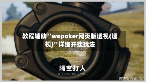 教程辅助“wepoker网页版透视(透视)	”详细开挂玩法-第2张图片