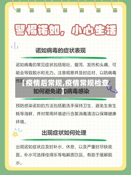 【疫情后常规,疫情常规检查】-第2张图片