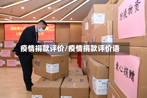 疫情捐款评价/疫情捐款评价语