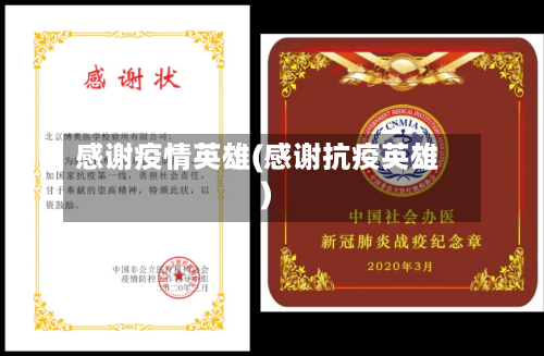 感谢疫情英雄(感谢抗疫英雄)-第3张图片