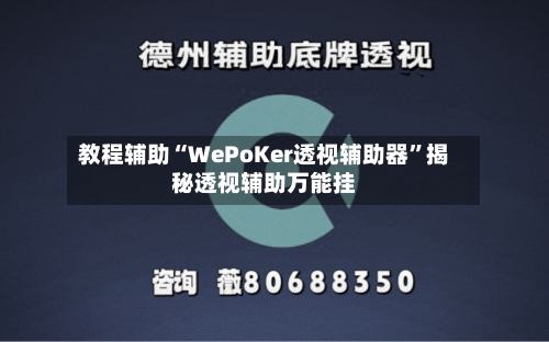教程辅助“WePoKer透视辅助器”揭秘透视辅助万能挂-第1张图片