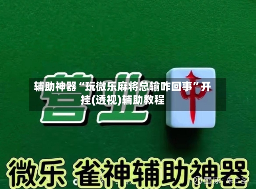 辅助神器“玩微乐麻将总输咋回事	”开挂(透视)辅助教程-第2张图片