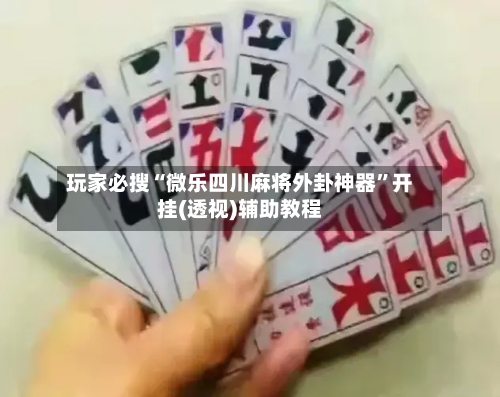 玩家必搜“微乐四川麻将外卦神器”开挂(透视)辅助教程-第3张图片