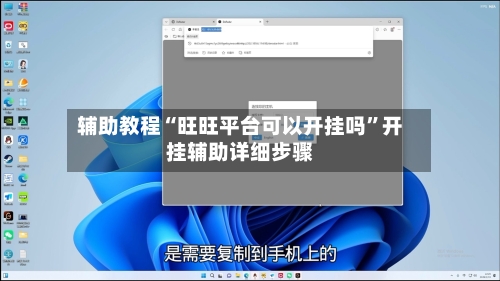 辅助教程“旺旺平台可以开挂吗”开挂辅助详细步骤