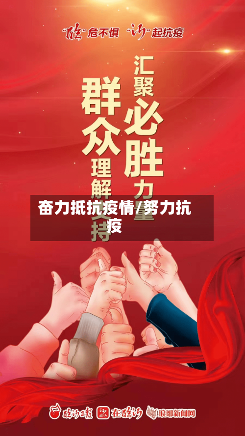 奋力抵抗疫情/努力抗疫