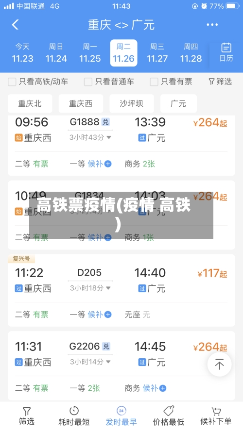 高铁票疫情(疫情 高铁)-第3张图片