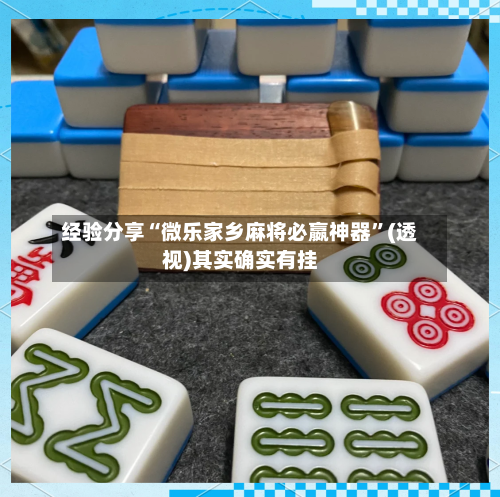 经验分享“微乐家乡麻将必嬴神器”(透视)其实确实有挂-第3张图片