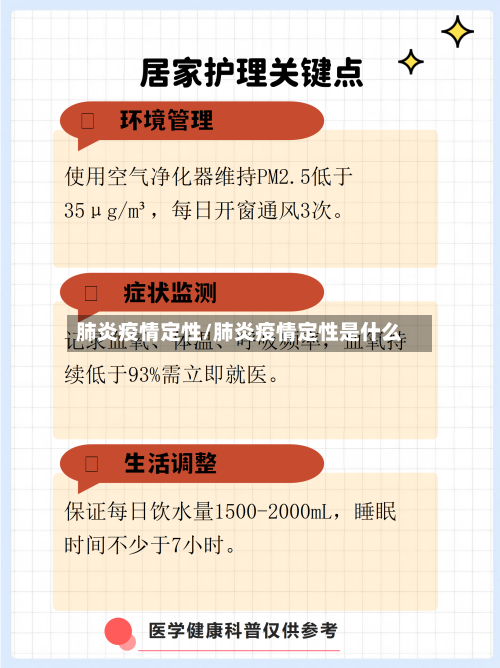 肺炎疫情定性/肺炎疫情定性是什么-第3张图片